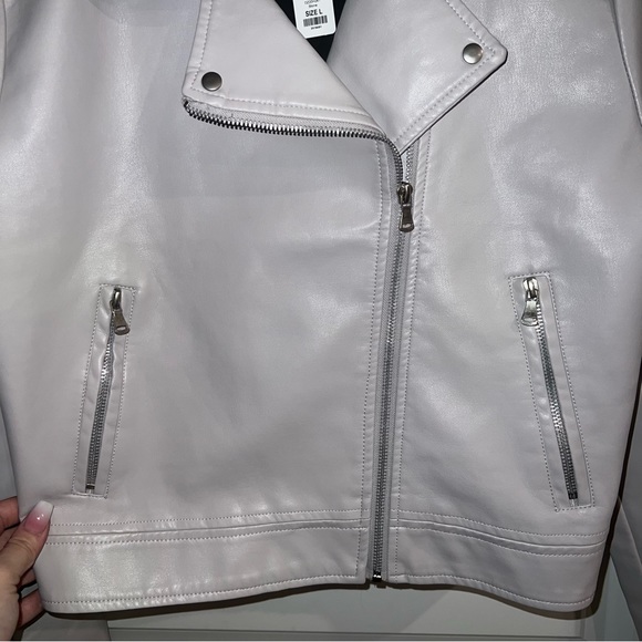 NWT Fashion Nova Faux leather jacket - Picture 7 of 7